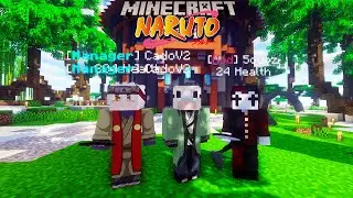 Discovering KEKKEI GENKAI and Fighting A Kage In Naruto Minecraft