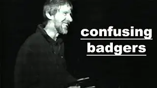 Man Confuses Badgers with cassette tape