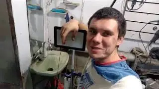 Прожектор для гаража.
