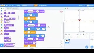 Writing code in Scratch for a dilation