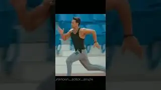 Tiger Shroff Running Attitude Status 🔥 #Shorts #trending