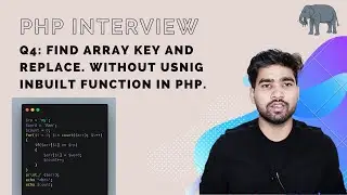 how to find and replace all same array key in php without using inbuilt function 