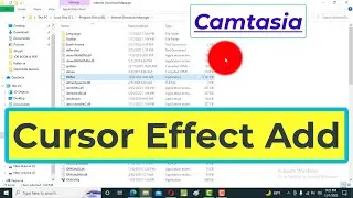 How to add Cursor Effect in Video by Camtasia Video editor | Bangla