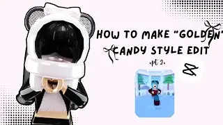 Capcut 'GOLDEN' Edit tutorial || Capcut PC (Pt 2)