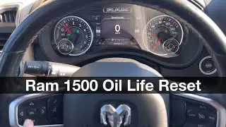 2019 Dodge Ram 1500 Oil Life Reset