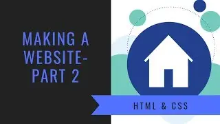 Making a website - Part 2