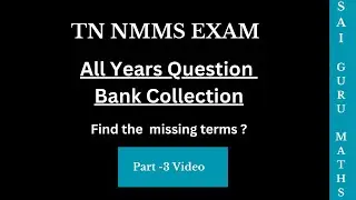 Tn Nmms exam MAT quetions