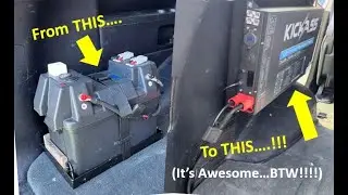 Kickass ultra-slim lithium battery install - Landcruiser GX 200 series