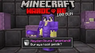 Minecraft'ta Tüm Başarımları 100 Günde Tamamladım! (Sonunda) - Minecraft Hardcore 100 Gün Bölüm 4