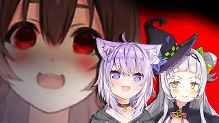 Shion flirting with Okayu
