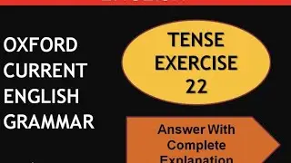 OXFORD CURRENT ENGLISH GRAMMAR