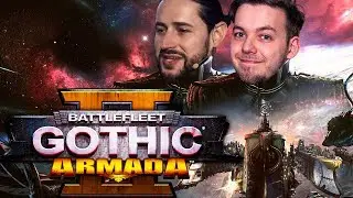 Echtzeit-Strategie im Warhammer-Universum | Battlefleet Gothic: Armada 2 mit Steffen & Denis