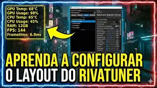 No more standard layouts! Configure Rivatuner YOUR way.