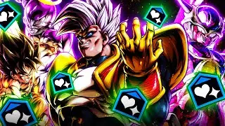 HAHA SUSTAIN ON A NEW LEVEL! LF BABY HEALS A TON ON THIS TEAM! | Dragon Ball Legends