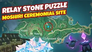 Relay stone above moshiri ceremonial site teleporter