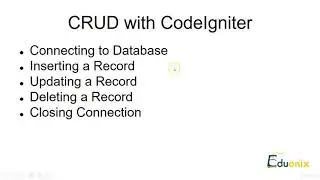 8   CRUD FunctionalityIntroduction