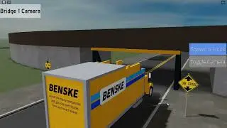 Overheight Roblox Box Trucks Crash To The Bridge