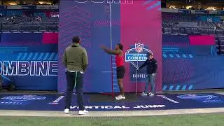 Anthony Richardson sets record at 2023 NFL Scouting Combine