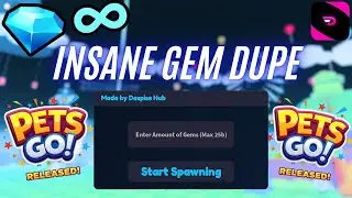 *INSANE* PETS GO! Gem Dupe Script | MOBILE | ROBLOX | NEW✨