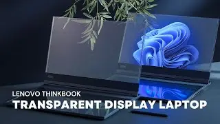 Lenovo's Transparent Display Laptop - #lenovo #ai #aitools #update #technology #tech