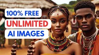 100% FREE Unlimited AI Images & Videos Generator