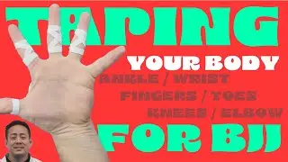 HOW TO: Tape for training - Jiu-Jitsu (BJJ) for Beginners/White Belts