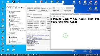 Samsung Galaxy A11 A115F Android Version 11 Test Point EDL Mode 9008 Umt One Click