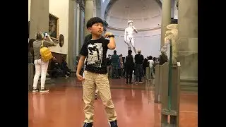 The Genuine David by Michelangelo at Accademia Gallery (Galleria dell'Accademia) Florence|Jezza Yang
