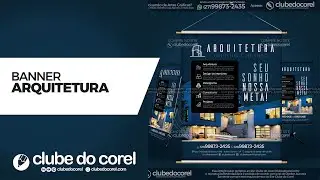 Banner – Arquitetura e Interiores (CDR e PDF)
