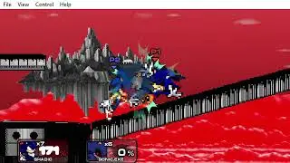 SSF2 Mod battle: Shadic vs Sonic.exe (Part 1)