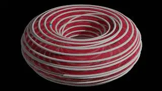 Geodesics on a Flat Torus Projected to a Standard Torus in 3D