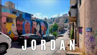 【Jordan Walk】Exploring Amman Downtown & Enjoying Kunafa at Habibah Sweets | A Taste of Jordan | 2024