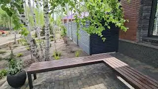 В Чертовицком лесу начали устанавливать заборы-жалюзи.😍