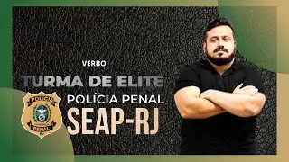 Live #343 Polícia Penal RJ - Língua Portuguesa - Verbo - Rafael Mannarino