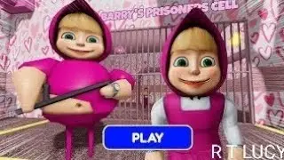 RUSSIAN GIRL PRISON RUN IN REAL LIFE Obby New Update Roblox - All Bosses Battle FULL GAME #roblox