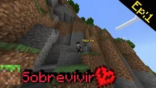 Minecraft Hardcore. Empezamos arriba ⛰️