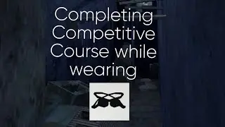 Completing Competive while wearing the double eyepatches cosmetic!