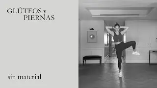 rutina de PIERNAS y GLÚTEOS de pie SIN MATERIAL | ffitcoco