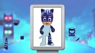 Kedi̇ Çocuk Robo Pijamaskeliler Türkçe ⚡Çizgi Film renkleri öğreniyorum ⚡ Çocuk Şarkısı
