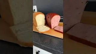 Мясной хлеб с домашним хлебом🤤