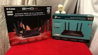 TP Link AX wifi vs D-Link AX Wifi vs ASUS AC Wifi.