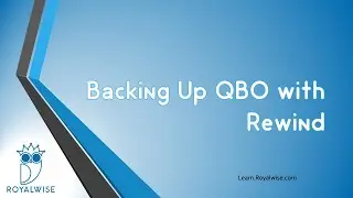 Backing Up QuickBooks Online With Rewind.com