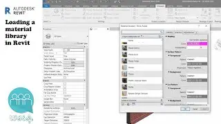 Loading a material library in Revit