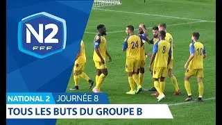 8ème journée - National 2B - Tous les buts