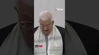 Filistin Devlet Başkanı Abbas: Kardeş Türk halkına teşekkür ediyorum