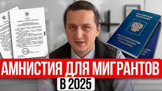 Amnesty for migrants 2025! How to legalize in Russia? Where to go and what documents are needed?