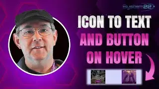 Elementor Image To Text With Button On Hover