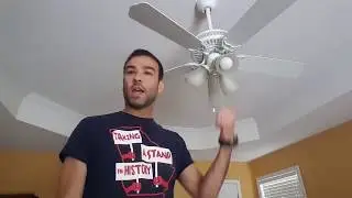 Installation of a Hunter Ceiling Fan