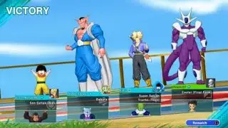 Cooler solos everything (Winning as every character in dbz gekishin squadra )