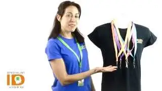 Neon Flat Breakaway Lanyard With Swivel Hook 2138-504X by Specialist ID